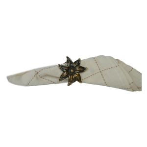 Porte-serviettes vintage en forme de citrouille avec finition en laiton antique pour la décoration de la table, anneau à serviettes décoratif - Product Image 5