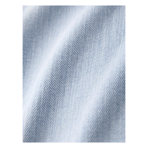 Jean droit bleu clair pour homme, taille mi-haute, coupe classique, en denim de coton décontracté, idéal pour le printemps - Product Image 6