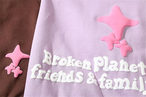 Sudadera con Capucha Extra Grande Unisex de Estilo Urbano, con Diseños Personalizados en Relieve en la Parte Delantera y Trasera, Hecha de Felpa de Algodón Ecológica - Product Image 4