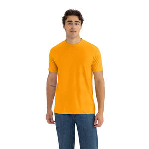 เสื้อยืดสีส้มเปล่า ยี่ห้อ Level Apparel ผ้าฝ้าย 100% รุ่น 6210 ขายดีที่สุด เหมาะสำหรับงานพิมพ์ลายตามสั่ง เป็นมิตรต่อสิ่งแวดล้อม ผ้าหนัก 180 กรัม - Product Image 2