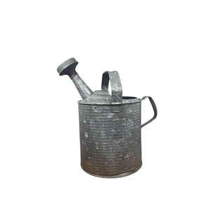 Arrosoir classique en zinc galvanisé avec motif en relief pour le jardinage, soin des plantes d'intérieur et d'extérieur, arrosoir fait main - Product Image 3