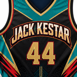 Maillot de basketball brodé avec caractéristiques de performance, production professionnelle, impression de maillots de basketball pour le jour du match, exportateur et fournisseur - Product Image 3
