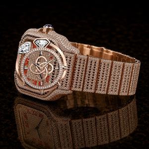 Reloj de Lujo para Hombre con Diamantes Moissanite de Alta Gama, Piedras VVS, Pulsera Completa con Incrustaciones - Product Image 3