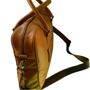 Sac à main fourre-tout à fermeture éclair en cuir véritable à la mode décontractée pour femmes avec design à glissière B00A2 - Product Image 2