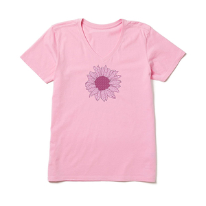 Camiseta sostenible para mujer, para uso diario, tela para un estilo de vida activo, entrenamiento de alto rendimiento, camiseta para mujer - Product Image 4