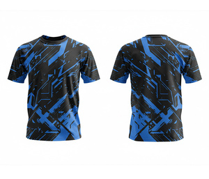 Fashion Sublimation T Shirt Custom All Over Print Design Fitness Apparel Supplier | <b>Men</b> Women Youth Sizes | Lightweight Quick Dr - Product Image 3