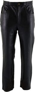 Pantalon Homme Grande Taille en Cuir Léger Coupe Slim Coupe-Vent Décontracté Tendance en Cuir de Vachette - Product Image 2