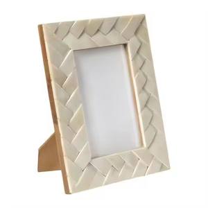 Marco de Fotos de MDF con Incrustaciones ArtisanVibe de Lujo - Exhibición Artesanal para Decoración Elegante del Hogar y la Oficina - Product Image 6