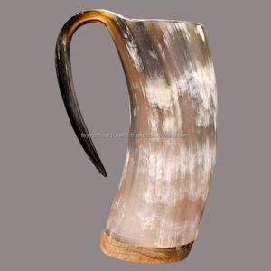 Vente chaude corne tasses fabriqués à la main Unique Trink corne cadeaux corne à boire - Product Image 1