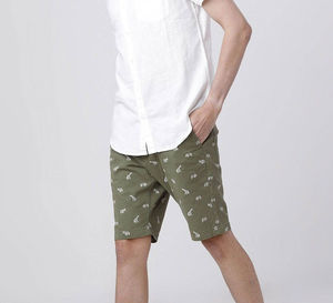 Pantalones Cortos Chino de Lona Sólida de la Mejor Calidad para Hombre, Cintura Elástica, Material de Alta Calidad, Secado Rápido, Transpirables, para Viajes al Aire Libre - Product Image 5