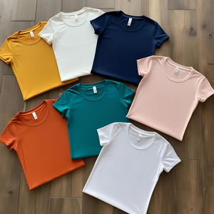 T-shirt pour homme en coton 100% imprimé, col rond décontracté personnalisé - Product Image 3