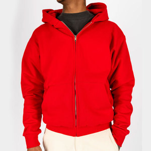 Sudadera con capucha estilo y2k de bajo MOQ con diseño minimalista para marcas de ropa urbana a la moda. - Product Image 3