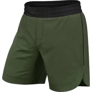 Shorts de combat MMA personnalisables de nouvelle conception pour hommes, 100% polyester, légers, avec des caractéristiques de séchage rapide et respirantes - Product Image 2