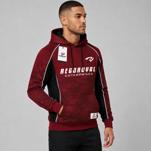 Sweat-shirt à capuche personnalisé pour homme, en polaire doux, chaud et décontracté, avec capuche réglable et poche kangourou, idéal pour le sport, le streetwear et le quotidien - Product Image 5
