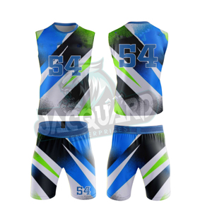 Qualité supérieure, prix raisonnable, ensemble complet d'uniformes de flag football, couleurs et logos personnalisés, séchage rapide, respirant, léger - Product Image 5