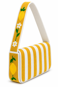 Sac à bandoulière en verre perlé fait main de luxe pour femme, sac à main de créateur La Dolce Vita, personnalisable OEM ODM, vente en gros - Product Image 4