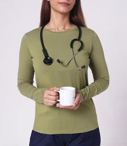 ผู้ผลิตชุดยูนิฟอร์มพยาบาลแบบสวมใส่สบายสำหรับผู้หญิงไซส์ใหญ่ พร้อมโลโก้สั่งทำพิเศษ - Product Image 5