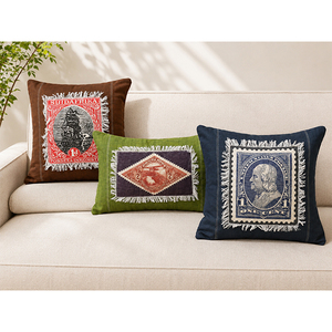 Modern 100% Cotton Decorative <b>Cushion</b> <b>Cover</b> | Premium Printed Throw Pillow <b>Cover</b> for Home Interiors Elegant Accent Pillow <b>Cover</b> - Product Image 4