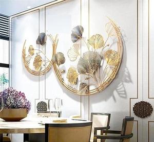 Escultura de Pared Metálica Moderna Daystar Trade, Arte Floral con Diseño Circular para Decoración del Hogar, Sala de Estar, Bodas - Product Image 2