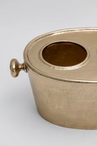 Elegant drink cooler bottle chilling tub hotel <b>bar</b> ware wine presentation bucket decorative wine holder upscale entertaining - Product Image 6