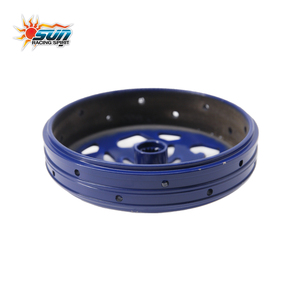 SUN Racing BEAT Fi Cloche d'embrayage en acier, nouvelle surface bleue revêtue, rainurage reconditionné, fabrication taïwanaise, durable, engagement fluide, pour rééquipement de scooter - Product Image 3