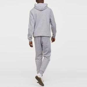 Chándal Deportivo Informal con Cremallera Completa, 100% Algodón Poliéster, el Mejor Material Utilizado, Grueso, Liso, para Hombre - Product Image 6