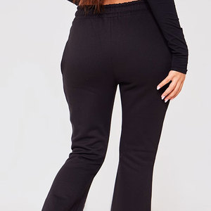 Best Selling Product Casual Wear Women Flare <b>Trousers</b> Good Quality Cotton Material Made Women Flared <b>Trousers</b> With OEM Service - Product Image 6