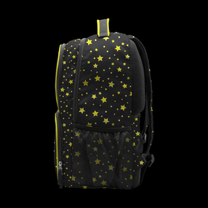 Mochila Táctica con Cremallera a Rayas, Diseño Brillante con Impresión por Transferencia de Calor, Deportiva Casual, Impermeable, Suave, con Capacidad de Carga de 20-36L - Product Image 4