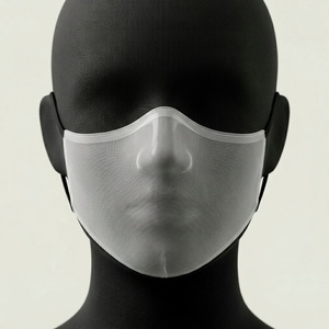 Masque facial en filet personnalisé, transparent, réutilisable, design tendance pour femmes et hommes, vente en gros - Product Image 5