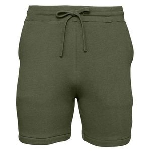 Breathable Lawd Sports Mens Solid Cotton Fleece Bermuda Shorts Casual Summer Streetwear Lightweight Elastic Waist Fashionable - Product Image 5