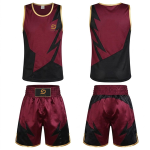Nueva Llegada, Ropa de Artes Marciales en Oferta, Trajes de Boxeo para Hombre, Ropa de Entrenamiento Cómoda, Uniformes de Boxeo - Product Image 1
