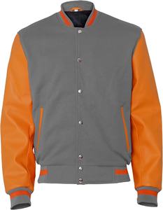 Parches de chenilla personalizados Letterman College Chaqueta universitaria de lana para hombre Forro acolchado Bomber de béisbol de invierno con característica a prueba de viento - Product Image 1