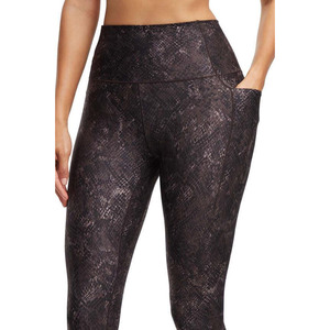 High Waisted Full Length Leggings With Fish Scale Print Stretch Breathable Compression Yoga <b>Pants</b> <b>For</b> <b>Women</b> All Seasons - Product Image 5