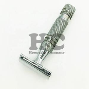 Nouveau rasoir de sécurité à double tranchant en acier inoxydable pour hommes Hooper and Company, de haute qualité, utilisé dans les salons de coiffure - Product Image 2