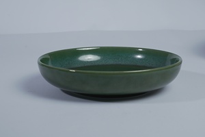 Green Celadon Porcelain Bowl Dinnerware Set Handmade Durable Colored Glazed Microwave & <b>Oven</b> Safe HORECA Dining - Product Image 2