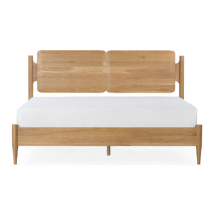High Quality Teak Wood Platform <b>Bed</b> Contemporary Wooden <b>Bed</b> <b>Frame</b> Custom Bedroom Furniture Manufacturer - Product Image 2