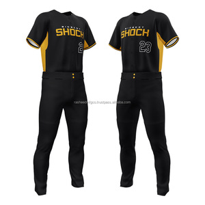 Fully Customizable <b>Baseball</b> & Softball Team Uniform Kits For Men Youth With Sublimation & Embroidery Options - Product Image 6
