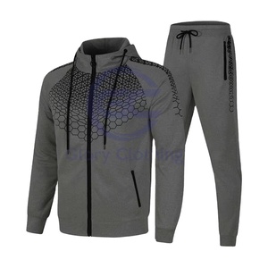 Streetwear d'hiver personnalisé pour hommes, pantalon de survêtement décontracté, sweat à capuche surdimensionné, imprimé, pantalon de survêtement décontracté pour la salle de sport, couleur unie - Product Image 4