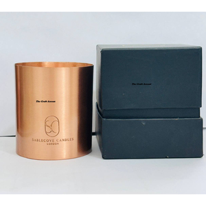 Fournisseur direct d'usine : Pots à bougies en cuivre et laiton avec logo gravé sur mesure, finition métallique brossée de qualité supérieure, récipients vides pour cire de soja - Product Image 5