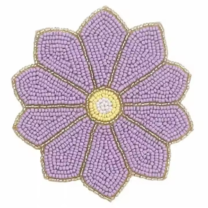 Sous-verres traditionnels en verre perlé, accessoires de table de luxe et tapis résistants à la chaleur pour la décoration de cuisine - Product Image 6