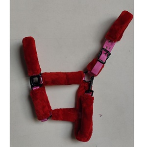 Cabestro de nailon personalizado para caballo con cubierta de piel de visón, cabestro de polipropileno de cobertura completa, precio al por mayor - Product Image 6