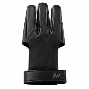 Guantes de Tiro con Arco de Cuero con Protección para 3 Dedos, Diseño Superior, para Deportes, con Correa Ajustable de Gancho y Bucle en la Muñeca, Protección Completa para los Dedos - Product Image 1