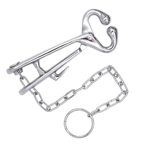 Sujetador de toros de acero inoxidable veterinario de diseño profesional personalizado para sujeción de ganado - Product Image 6