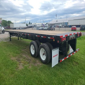 Semirremolque de Plataforma Plana de Aluminio de Alta Calidad a Precio de Mayoreo, Transportador de Autos, Remolque Utilitario de Plataforma Plana de 3.5T, Construcción Robusta - Product Image 1