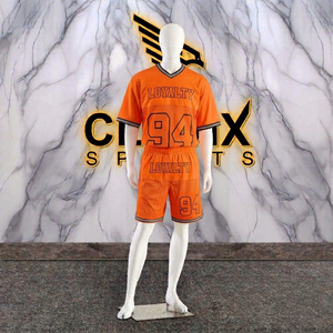 Ensemble T-shirt et short en mesh respirant à séchage rapide pour le sport, la course et l'entraînement, personnalisable avec logo, idéal pour l'été - Product Image 4