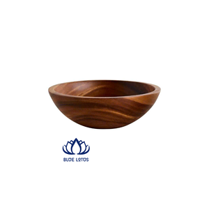 BEST SELLER Bol en bois 100% biologique |   Ensemble de bols écologiques pour soupes et salades - Product Image 1