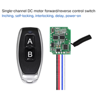 Módulo Mini Controlador de Avance y Retroceso del Motor y Circuito de Control de Avance y Retroceso del Motor para Control Remoto Inteligente de Motor Básico