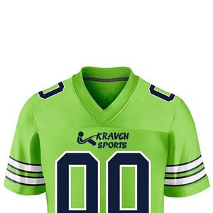 Jersey de Fútbol Americano Personalizado Más Vendido, 100% Poliéster, Sublimado - Product Image 4