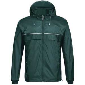 Veste coupe-vent pour homme avec poignets et ourlet élastiques, poche latérale, tendance, prix raisonnable, directement de l'usine. - Product Image 1