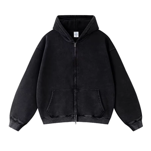 Sudaderas con Cremallera Personalizadas al por Mayor, Último Modelo 2026, 100% Algodón, Transpirables, Resistentes al Viento e Impermeables, Impresión Digital, Talla Grande, Unisex, para Invierno - Product Image 1